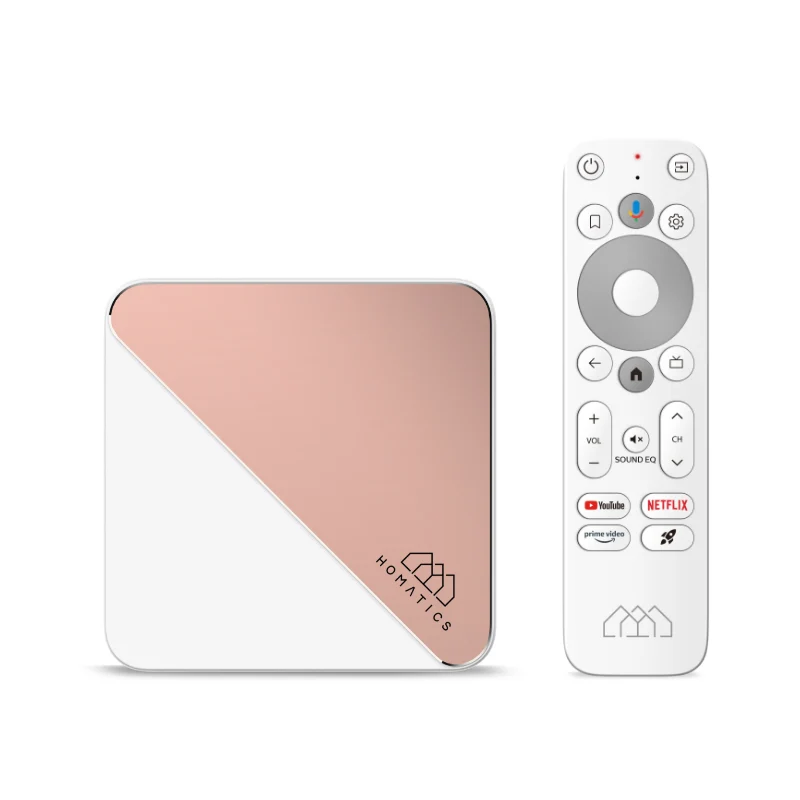 Homatics Box R 4K Plus Android TV box for IPTV