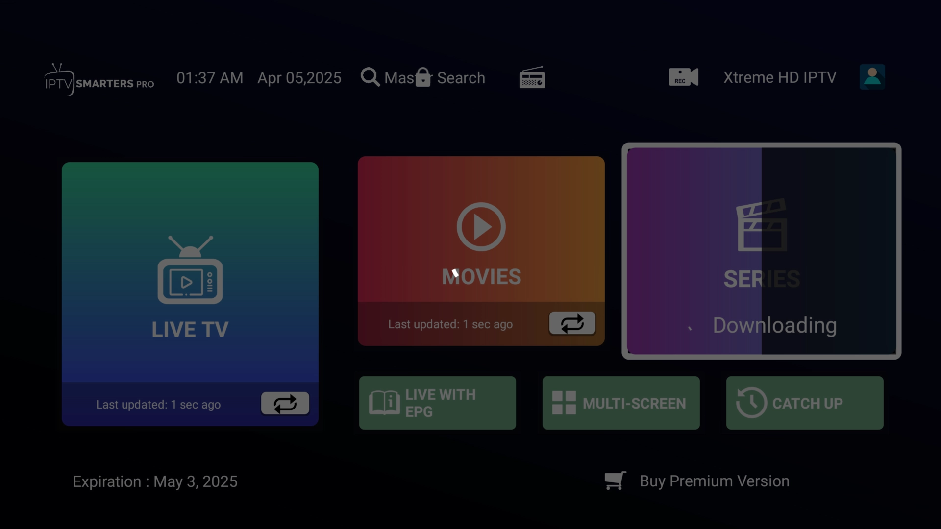 IPTV Smarters Pro finishing update