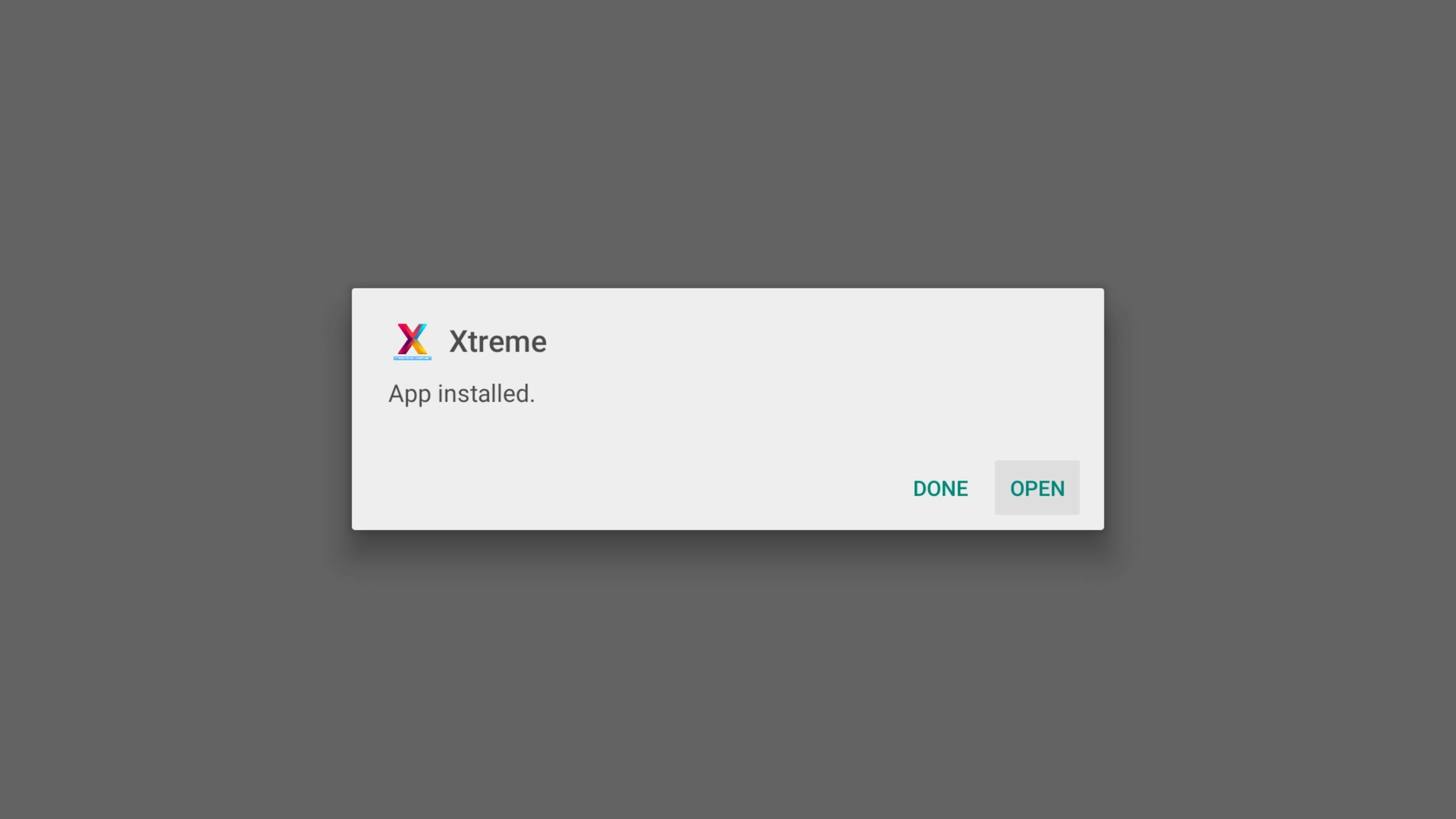 Open button for TiviMate Edition
