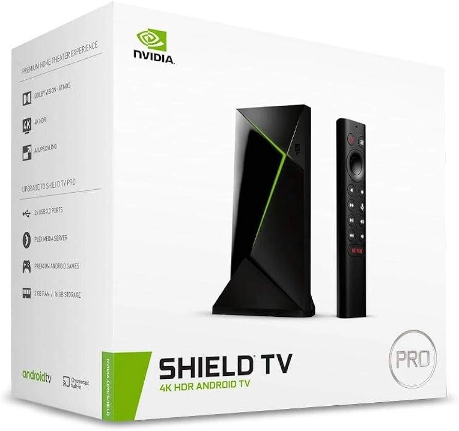 NVIDIA Shield Android TV Pro device