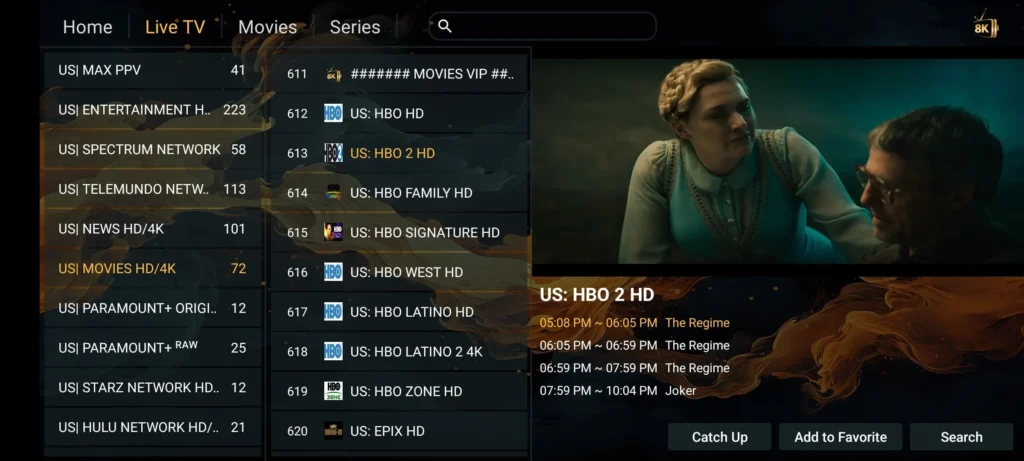 XtremeHD IPTV Downloads 8kvip